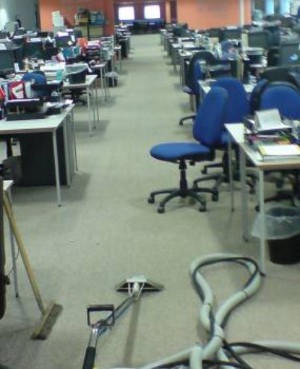 large commercial areas