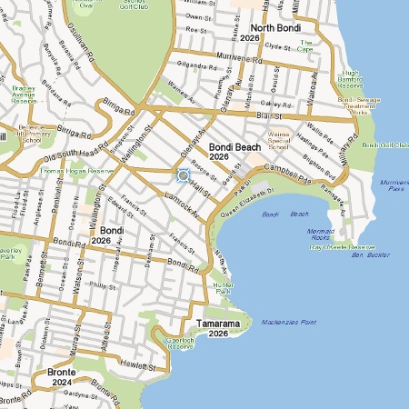 Bondi Map